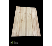 19mm x 142mm European Larch Horizontal Half Lap Cladding KD